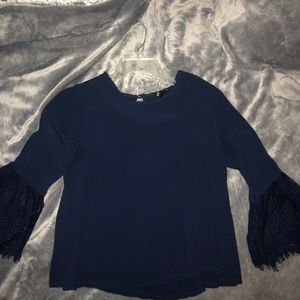 Dark blue / navy blue blouse